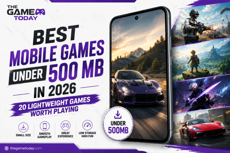 Best Mobile Games Under 500 MB in 2026